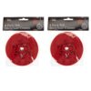 image491203792.jpg Christmas Coasters 8 Piece Felt Set Red with Snowflake Design
