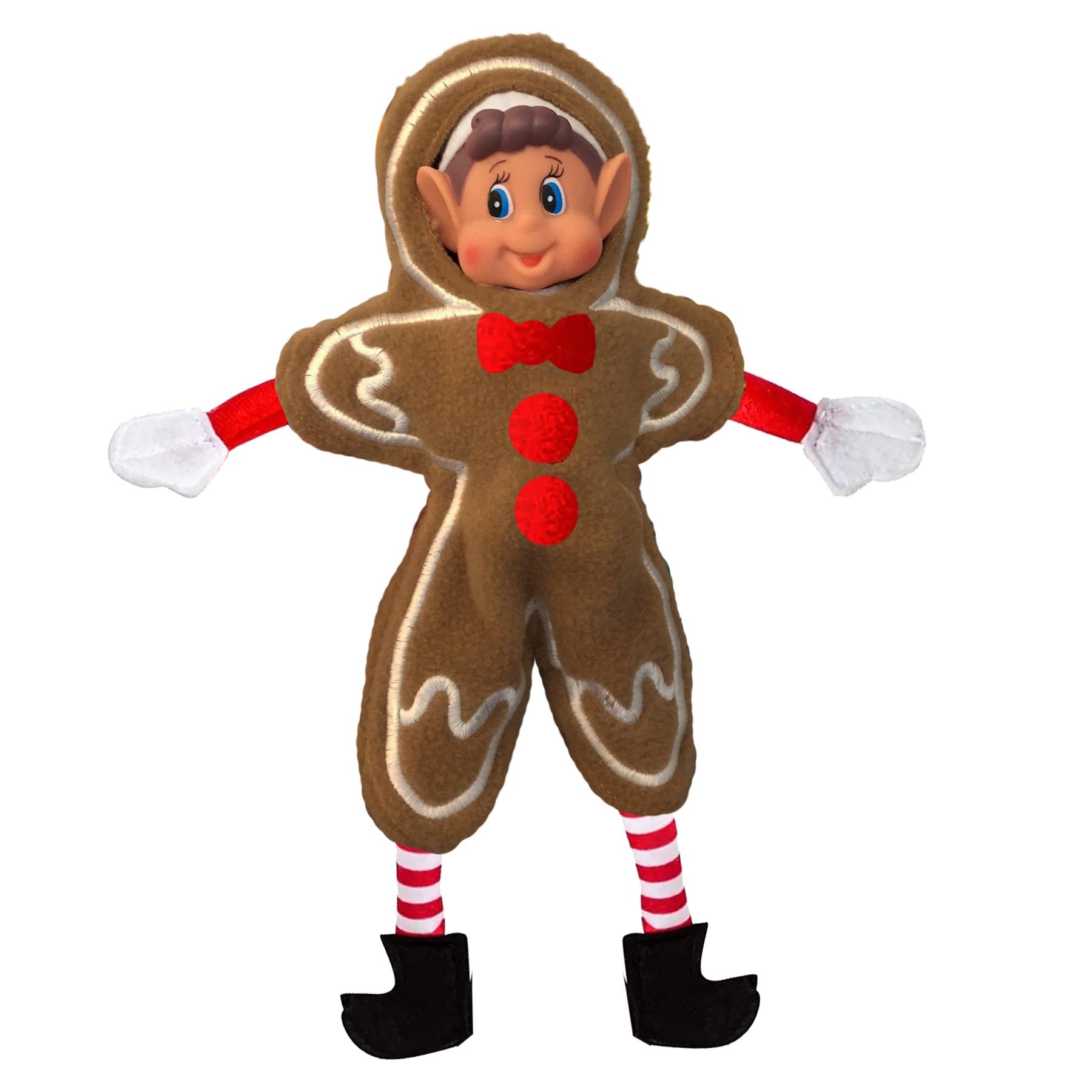 Christmas Elf Dressing up Outfit Elf Accessories - Gingerbread Man